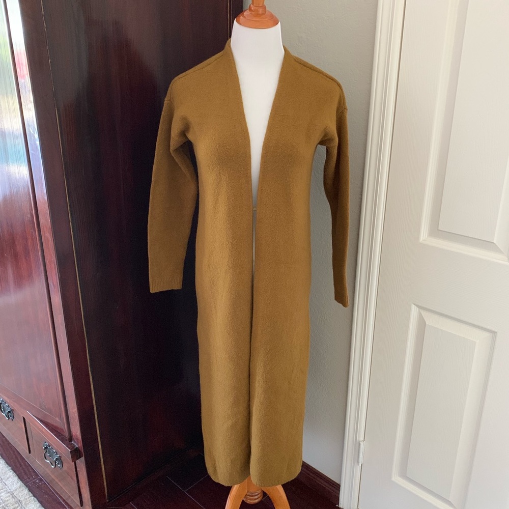 LOFT Long Line Open Front Sweater Size XS - Picture 3 of 7